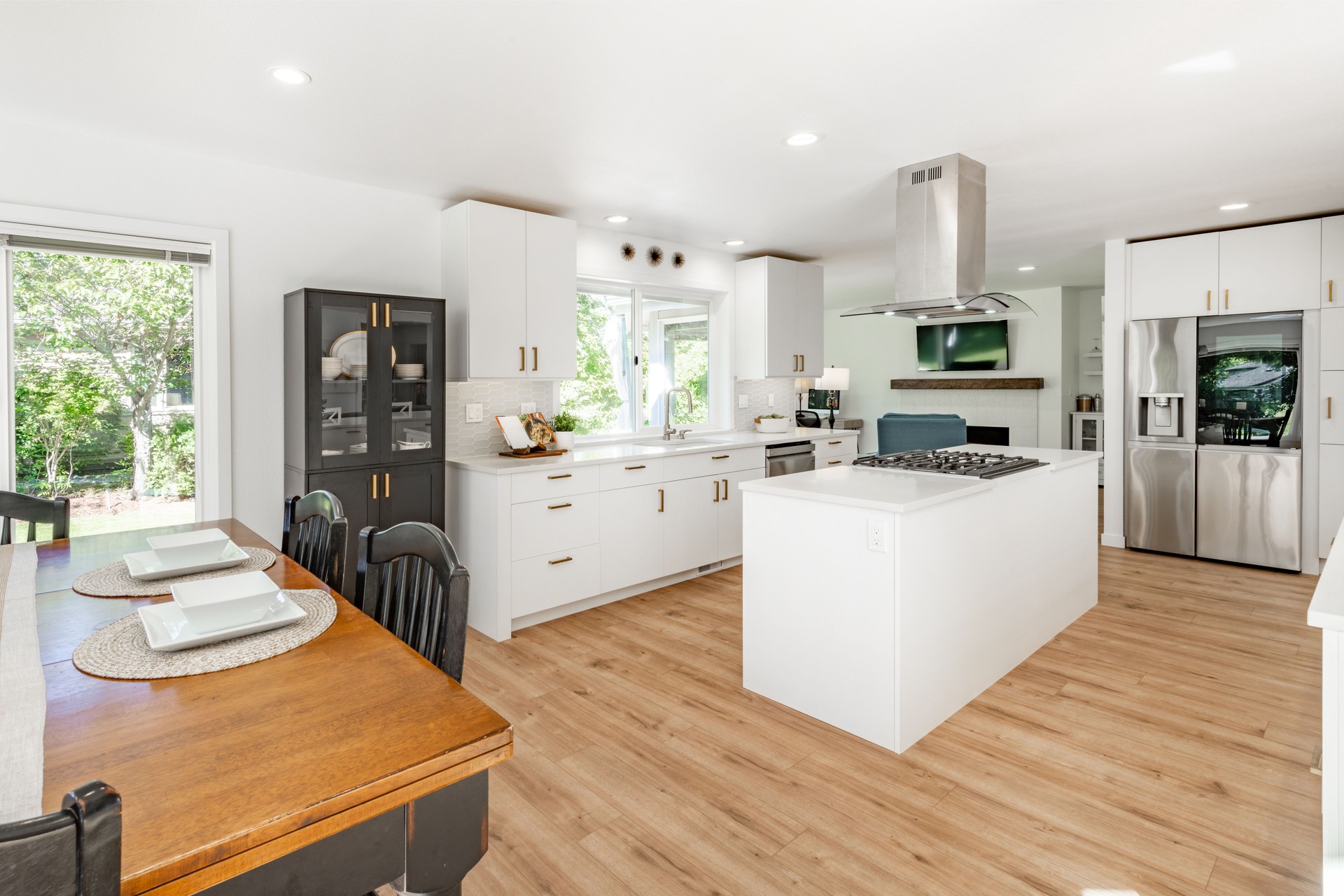 Private residential home interiors and exteriors.