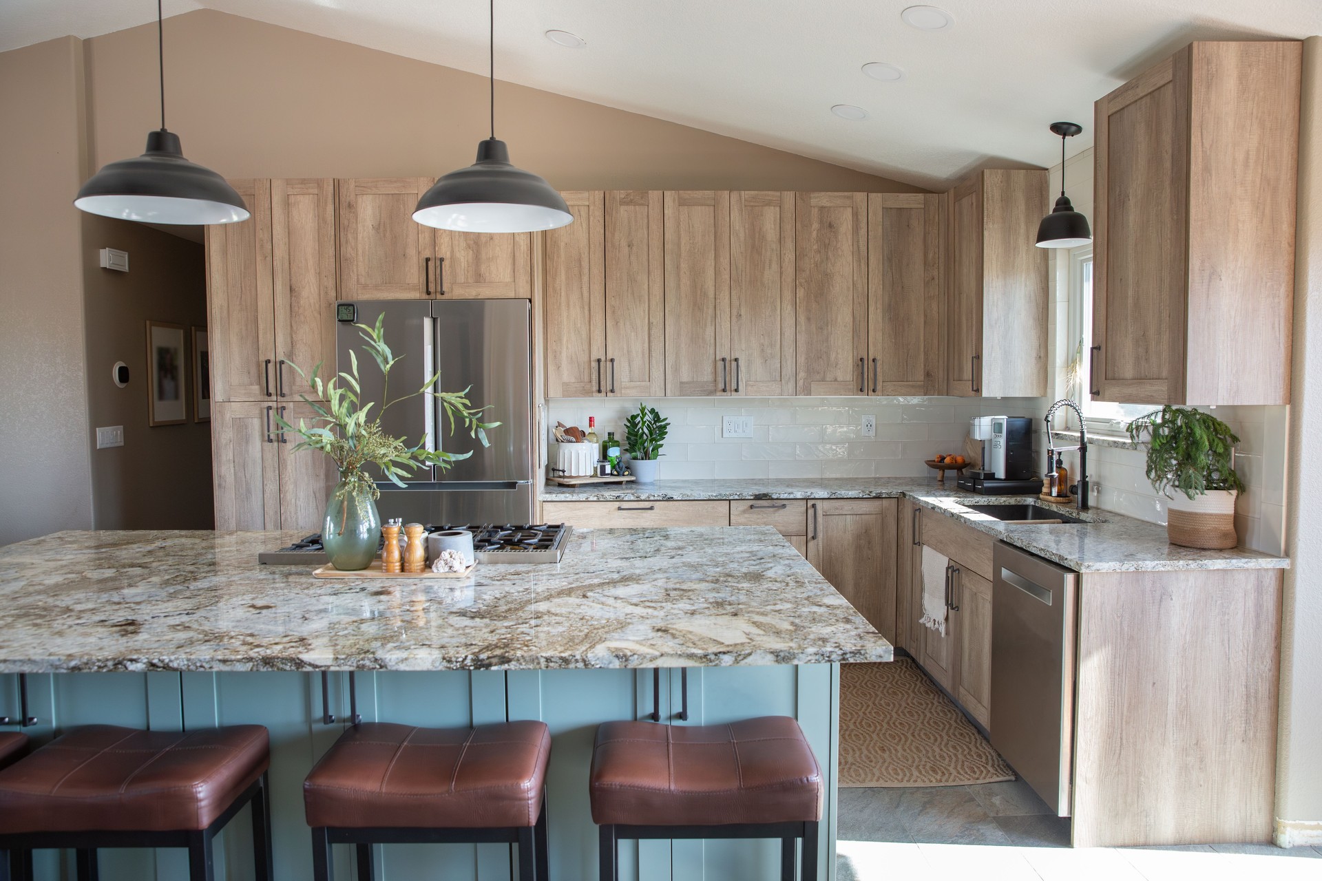 Modern kitchen with island